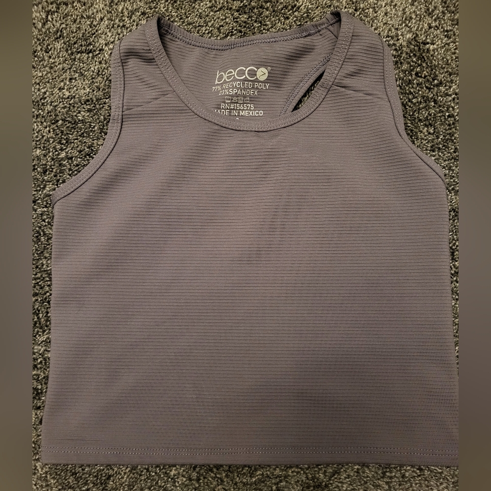 Becco Ribbed Sport Tank